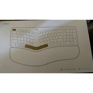 Nulea RT05 Wireless Ergonomic Keyboard, Split Keyboard with Wrist Rest New